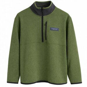 Mens XL Vineyard Vines Terry Shep Shirt Army Green